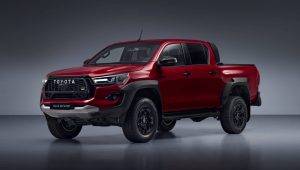 The Hilux GR-S looks the part