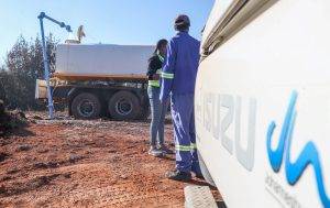 Water Trucks Refilled At A Joburg Water Station Amid Water Woes