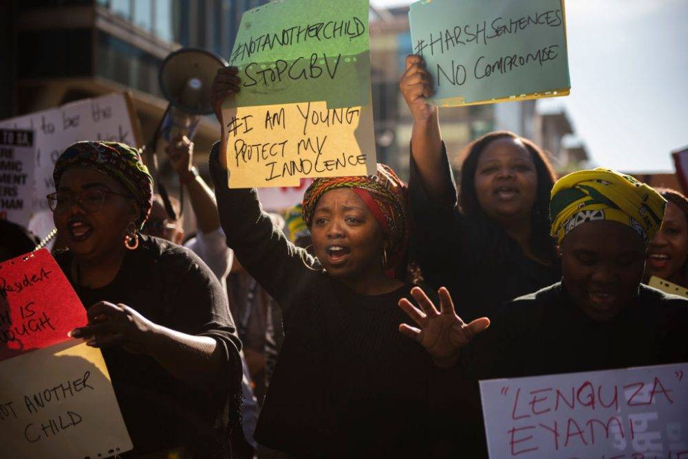 In South Africa, women are always afraid of attacks