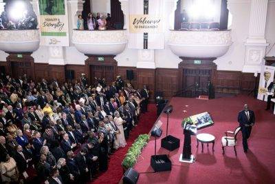 South Africa's Parliament Opens On Nelson Mandela Day