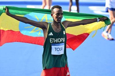 Ethiopia’s Tola wins Olympic men’s marathon, Kipchoge withdraws