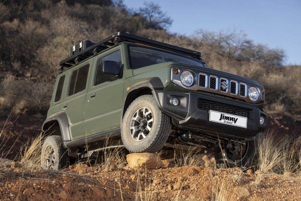 Five stars for the Jimny five-door