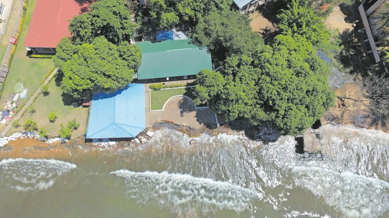 Lake Malawi’s lake is rising, flooding its beaches